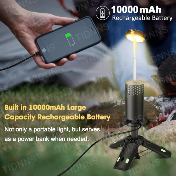 Rechargeable Camping Lantern, 10000mAh Se5f62228683d40289f00fd59764d77f4C