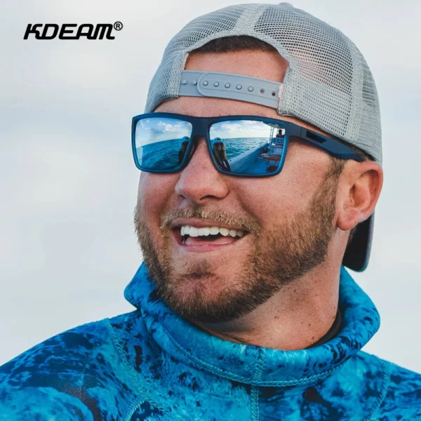 KDEAM Brand Scratch Resistance Sunglasses for Men Polarized UV400 Protection Sun Se9eeb7c30a2044499908716d631743e2a
