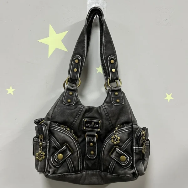 Women Handbags Small Shoulder Bag Soft Tote Bag Fashion Satchel Multi-Pockets Sf0a361e18f574661bb9a747dd8d96875h