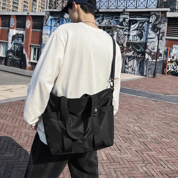 HOCODO Waterproof Women Travel Handbag Large Capacity Ladies Messenger Bag Solid Sf62a22831c49424d9a69d277f7c7db443