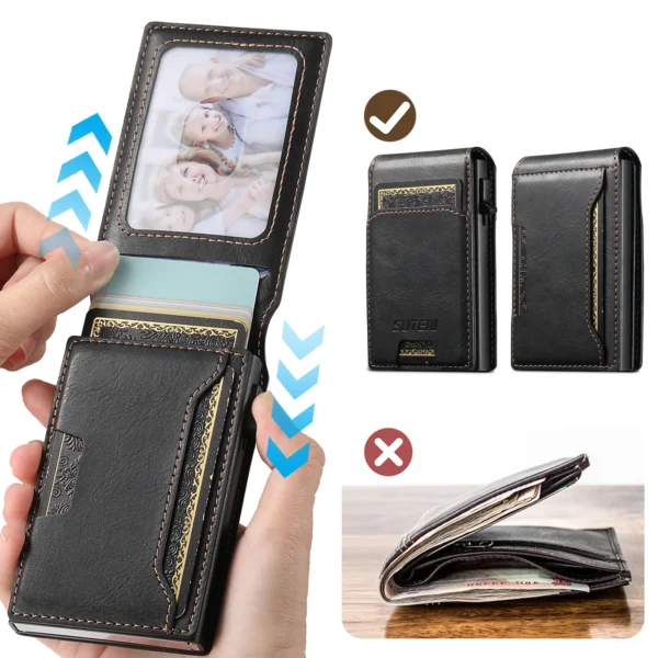 Faux Leather Flip Cover Card Wallet Sf7b62a0b1abe419a865096d3a7d00e103