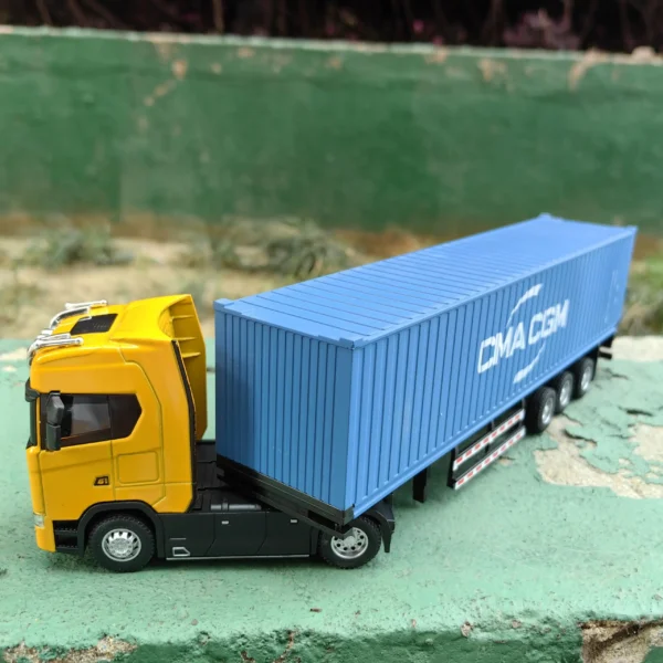1:50 Scale Diecast Alloy Container Truck Toy Sf8237e8fd87d4ca79f3f19be19da2ef8g