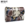 RFID-Blocking Short Faux Leather Wallet