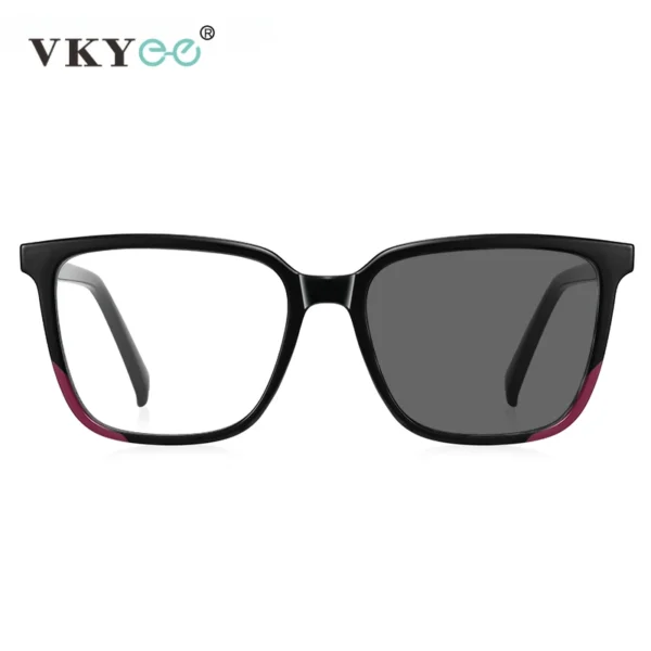 Women's Square Large Frame Anti-Blue Light Glasses Sfa532b7a81f146c38b0b330325a82943N