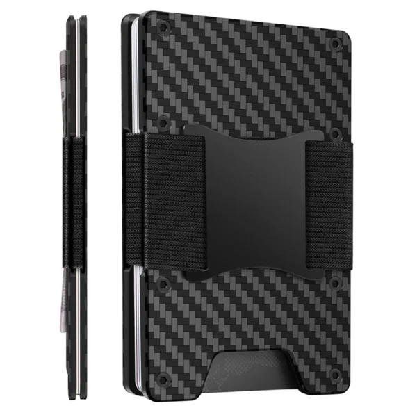 Minimalist Wallet for Men- Slim Aluminum Metal Money Clip Wallet with Sfb9aafee467945788993abdfe071e053A