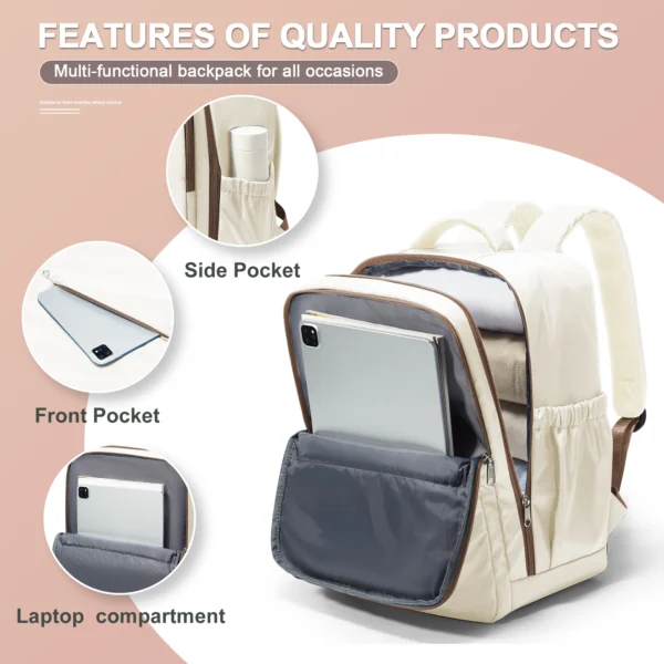 Cabin-Size Travel Backpack, 40x30x20cm Sfcb8fcae18414fffa88708bd75bedd60u