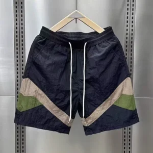 Baggy Jeans Denim Shorts Man Boxing Shorts Men's Clothing Jorts Maccabi