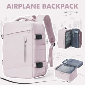 Women's Backpack Travel Suitcase Cabin Bag Aircraft Ryanair 40x20x25 Airplane Travel