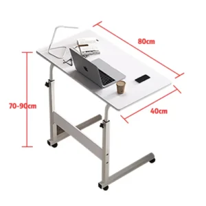 PORIYA Mobile Laptop Desk Computer Table Stand Adjustable Bed Bedside Portable