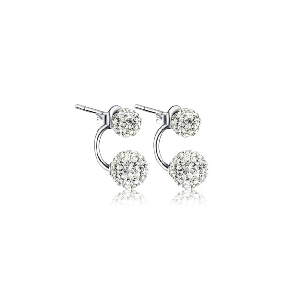 Rhinestone Stud Earrings