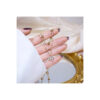 Gold-Tone Zircon Pendant Necklace for Women