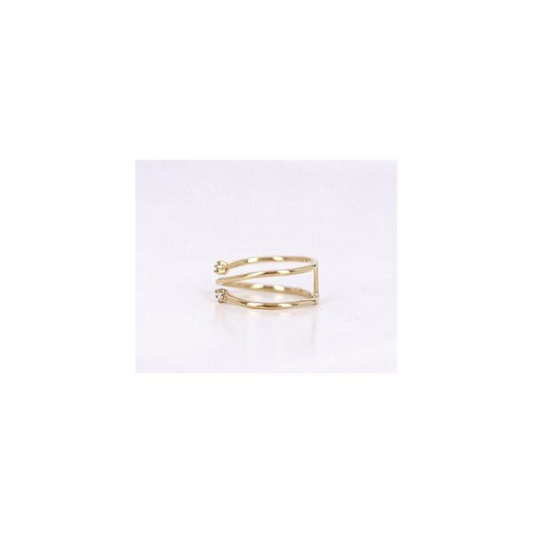 Zircon Flower Ring for Women