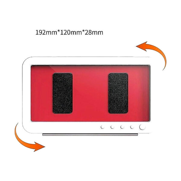 Wall-Mounted Anti-Fog Bathroom Phone Holder